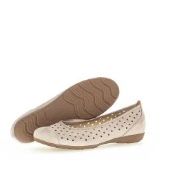 Gabor Ballerinas Klassische Ballerinas - Beige -Pretty Ballerinas-Shop 29495575 08