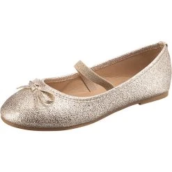 Happy Bee Kinder Ballerinas MULES - Gold