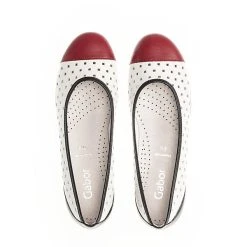 Gabor Sportliche Ballerinas 24.169.20 Sportliche Ballerinas - Weiß
