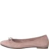 Marco Tozzi Ballerina Pebble - Rosa 2 Marco Tozzi Ballerina Pebble - Rosa -Pretty Ballerinas-Shop 29865704 01