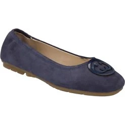 Gerry Weber Cecina 01 | Ballerina Für Damen | Blau Cecina 01, Dunkelblau Sportliche Ballerinas - Dunkelblau