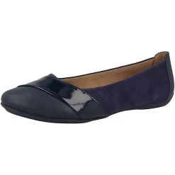 Geox D Charlene A Ballerinas Damen Klassische Ballerinas - Dunkelblau -Pretty Ballerinas-Shop 30144727 04