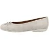 Geox D Annytah D Ballerinas Damen Klassische Ballerinas - Hellgrau -Pretty Ballerinas-Shop 30222944 01