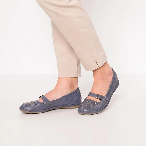 Camel Active Soft 72 Komfort-Ballerinas - Dunkelblau 4 Camel Active Soft 72 Komfort-Ballerinas - Dunkelblau - Image 2