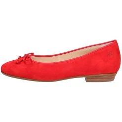 Paul Green Klassische Ballerina - Rot -Pretty Ballerinas-Shop 7326993 02