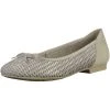 Jana Klassische Ballerinas - Grau-kombi -Pretty Ballerinas-Shop 8327265 01